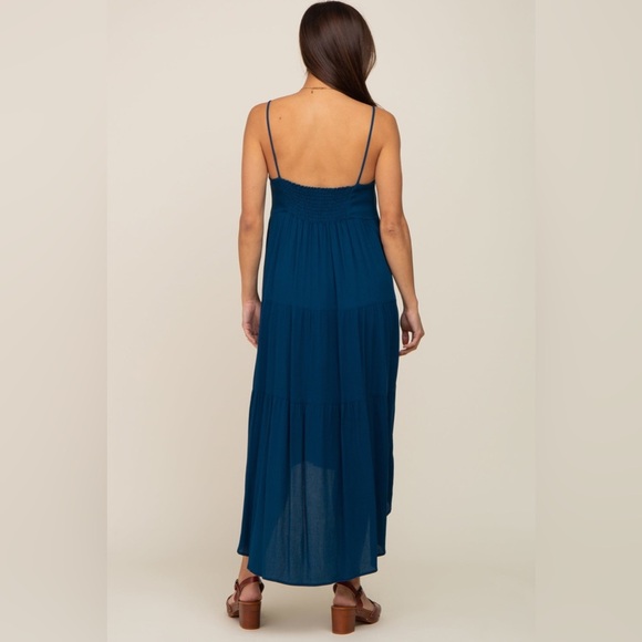 Pinkblush asymmetrical midi dress nwot - Picture 3 of 5